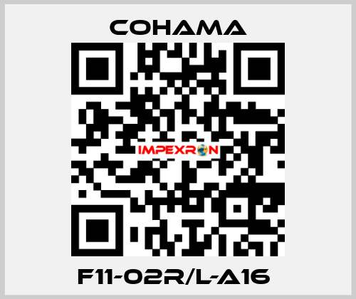 F11-02R/L-A16  Cohama