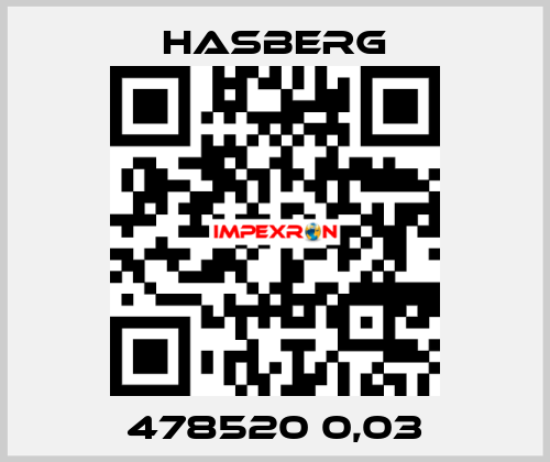 478520 0,03 Hasberg