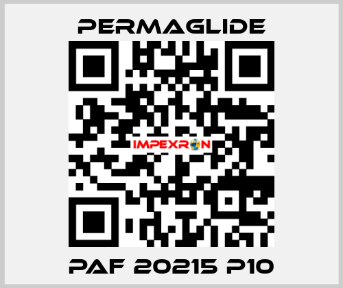 PAF 20215 P10 Permaglide