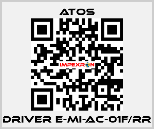 Driver E-MI-AC-01F/RR Atos