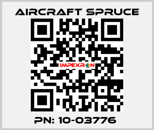 PN: 10-03776  Aircraft Spruce