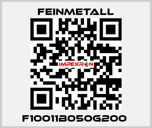 F10011B050G200  FEINMETALL