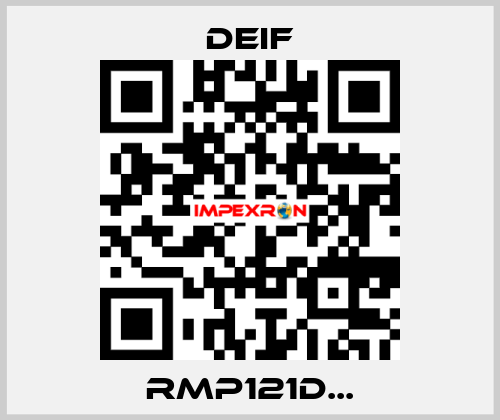 RMP121D... Deif