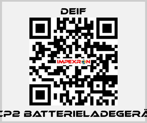 DCP2 Batterieladegerät  Deif