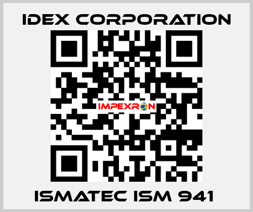 ISMATEC ISM 941  IDEX Corporation