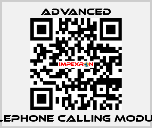 Telephone Calling Module  Advanced