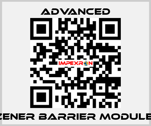 Zener Barrier Module  Advanced