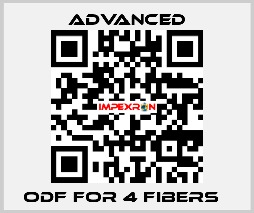 ODF for 4 fibers   Advanced