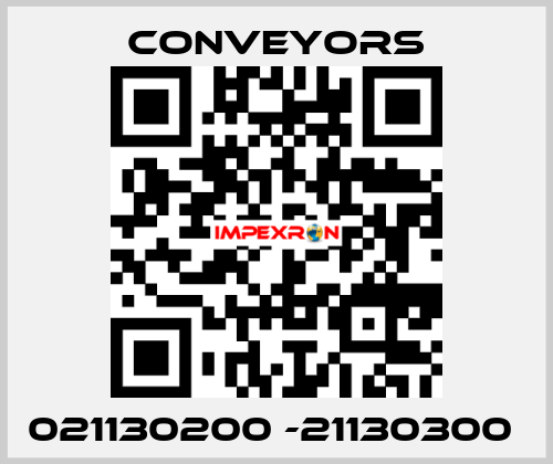 021130200 -21130300  Conveyors