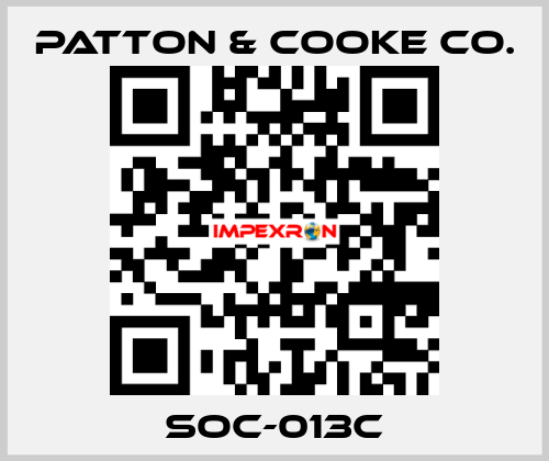 SOC-013C Patton & Cooke Co.