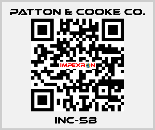 INC-SB  Patton & Cooke Co.