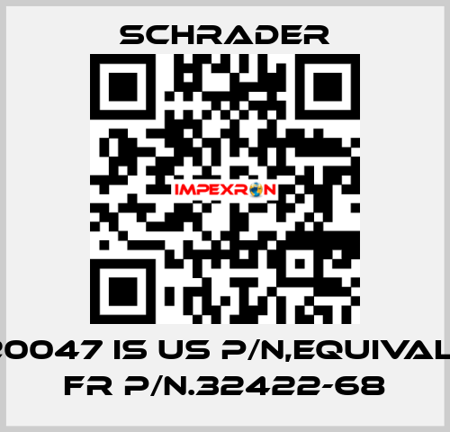 8081120047 is US P/N,equivalent is FR P/N.32422-68 Schrader