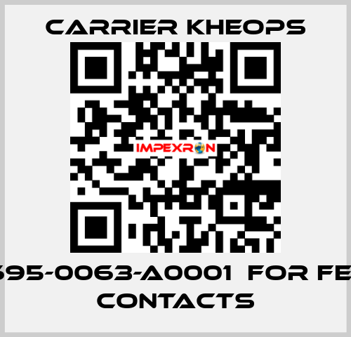 CEV1695-0063-A0001  for female contacts Carrier Kheops