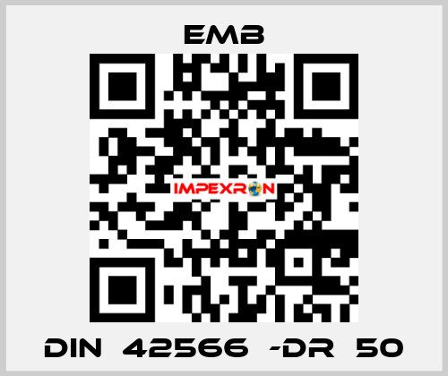 DIN  42566  -DR  50 Emb