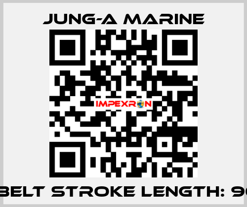 V-belt stroke length: 900 JUNG-A MARINE