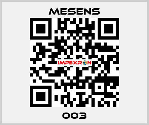 003 Mesens