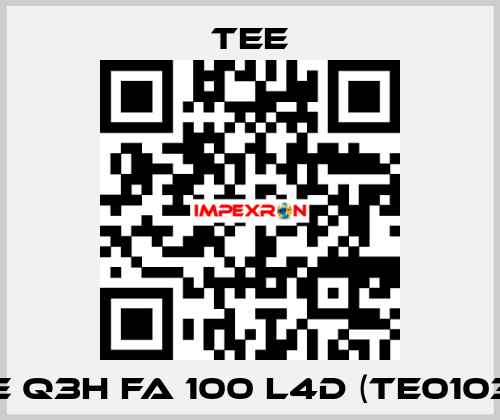 TE Q3H FA 100 L4D (TE01031) TEE