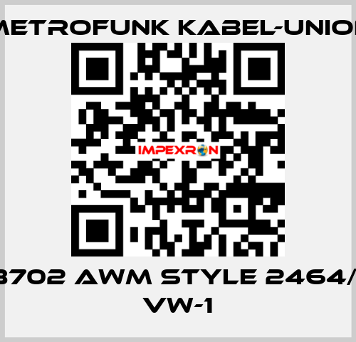 E148702 AWM STYLE 2464/1061 VW-1 METROFUNK KABEL-UNION