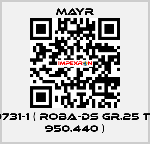 7010731-1 ( ROBA-DS Gr.25 Type 950.440 ) Mayr