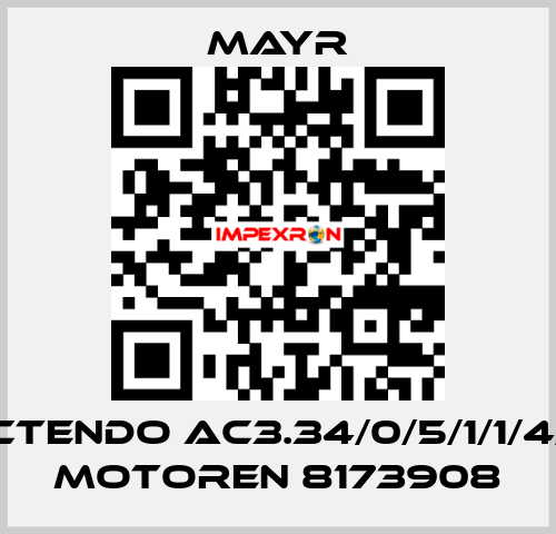 PMCTENDO AC3.34/0/5/1/1/4/H/3 MOTOREN 8173908 Mayr