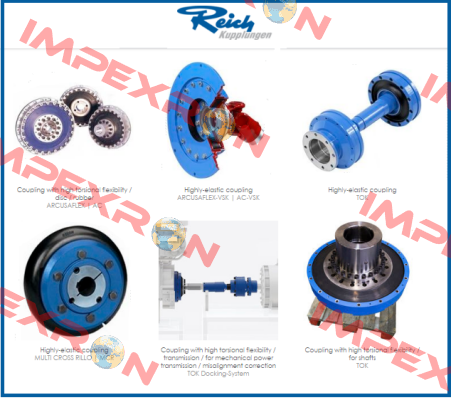 ARCUSAFLEX ACT 4.1 WN Reich Kupplungen