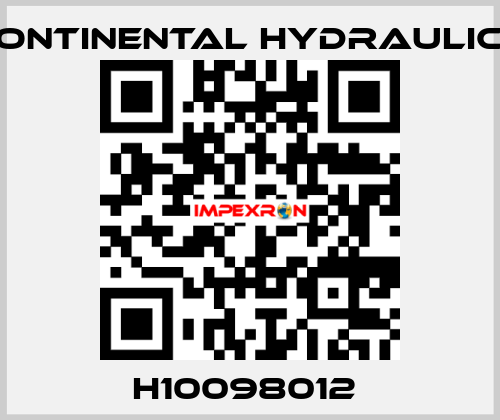 H10098012  Continental Hydraulics