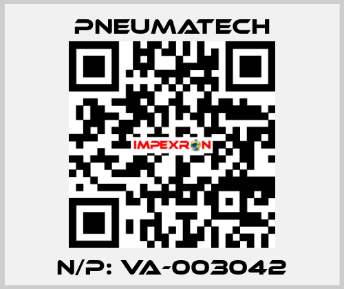 N/P: VA-003042 Pneumatech