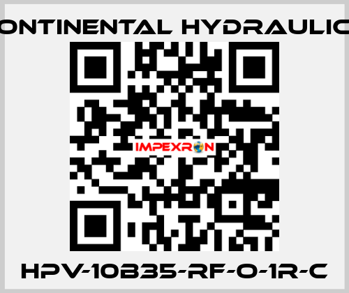 HPV-10B35-RF-O-1R-C Continental Hydraulics