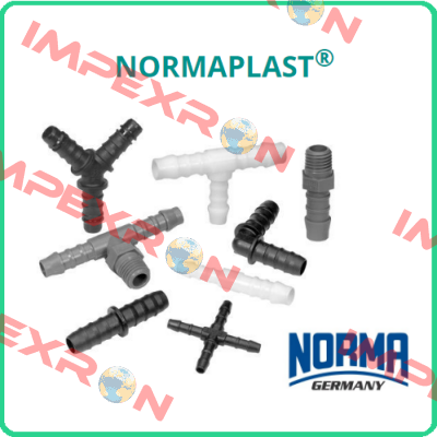 SCHLAUCHSTUTZEN GES 5 R1/4"  NORMAPLAST