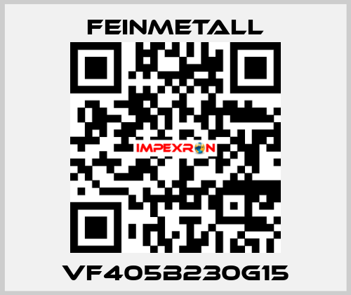 VF405B230G15 FEINMETALL