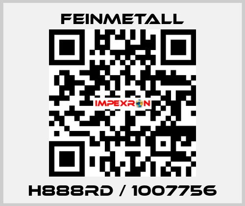 H888RD / 1007756 FEINMETALL