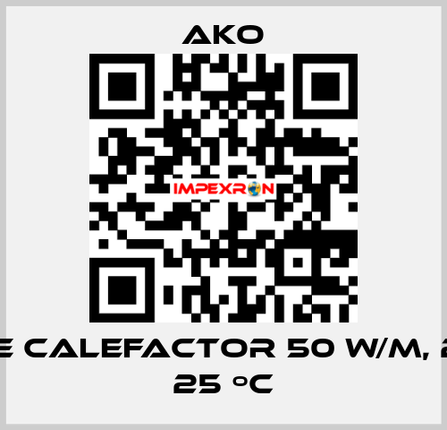 Cable calefactor 50 W/m, 230 V, 25 ºC AKO