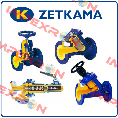 287CD31 PN 25 DN 80 Zetkama