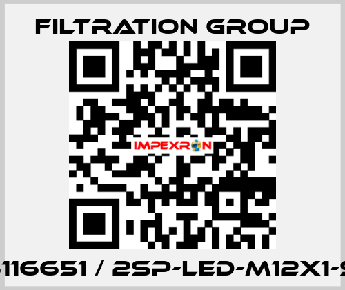 76116651 / 2SP-LED-M12x1-SU Filtration Group