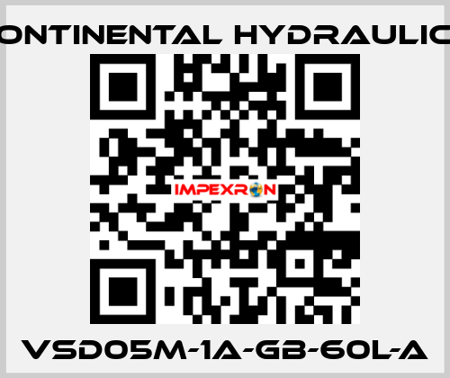 VSD05M-1A-GB-60L-A Continental Hydraulics