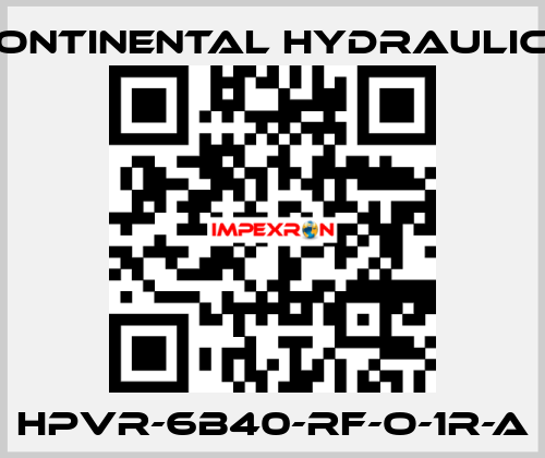 HPVR-6B40-RF-O-1R-A Continental Hydraulics