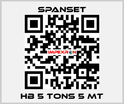 HB 5 TONS 5 MT SpanSet