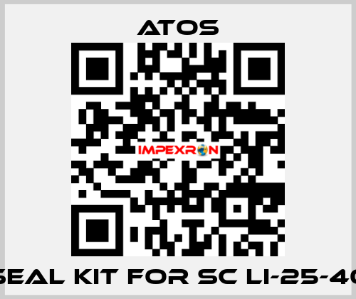 SEAL KIT FOR SC LI-25-40 Atos