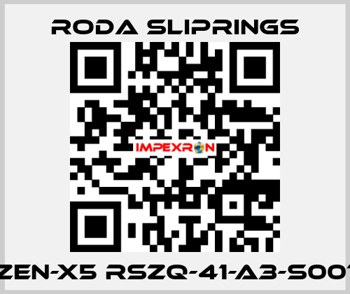 ZEN-X5 RSZQ-41-A3-S001 Roda Sliprings