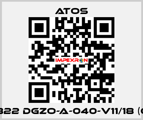 050322 DGZO-A-040-V11/18 (OEM) Atos