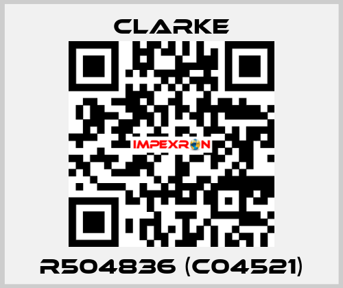  R504836 (C04521) Clarke