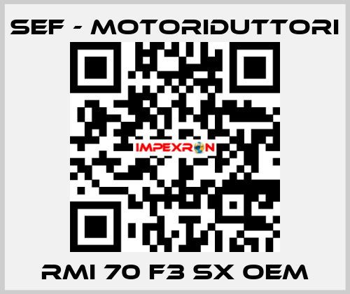 RMI 70 F3 SX OEM SEF - MOTORIDUTTORI