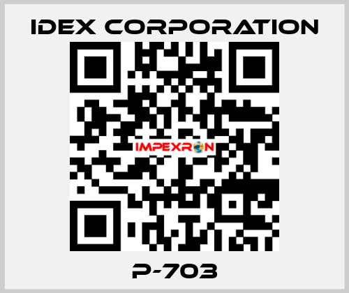 P-703 IDEX Corporation