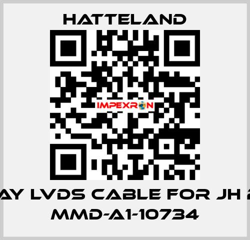 DISPLAY LVDS CABLE for JH 23T02 MMD-A1-10734 HATTELAND