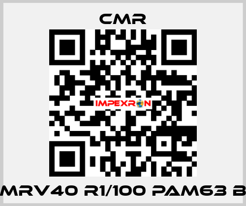 CMRV40 R1/100 PAM63 B5 CMR