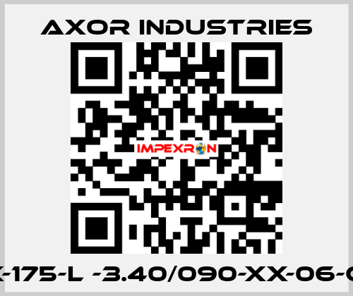 SAX-175-L -3.40/090-XX-06-C-00 Axor Industries