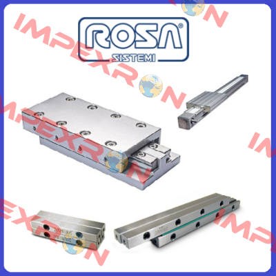 ROSA guide trolley, flange long ROSA SISTEMI