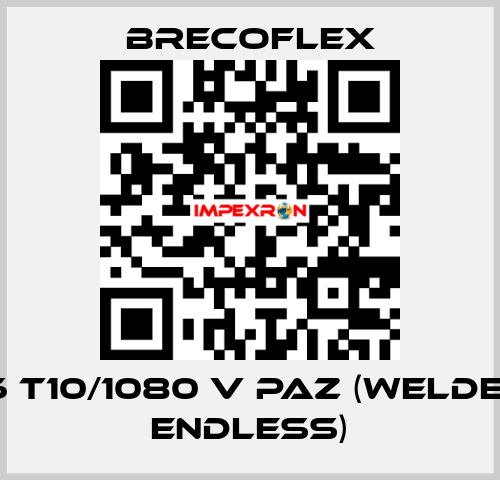 16 T10/1080 V PAZ (WELDED ENDLESS) Brecoflex