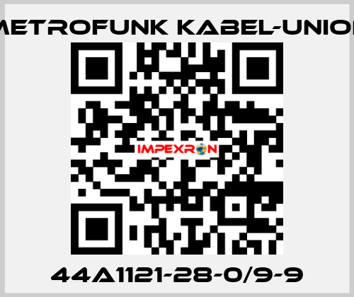 44A1121-28-0/9-9 METROFUNK KABEL-UNION