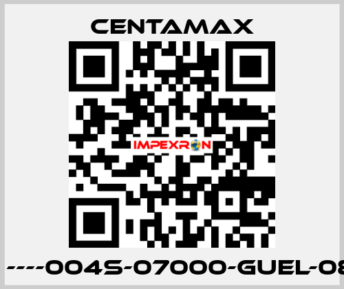 7600 ----004S-07000-GUEL-081877 CENTAMAX